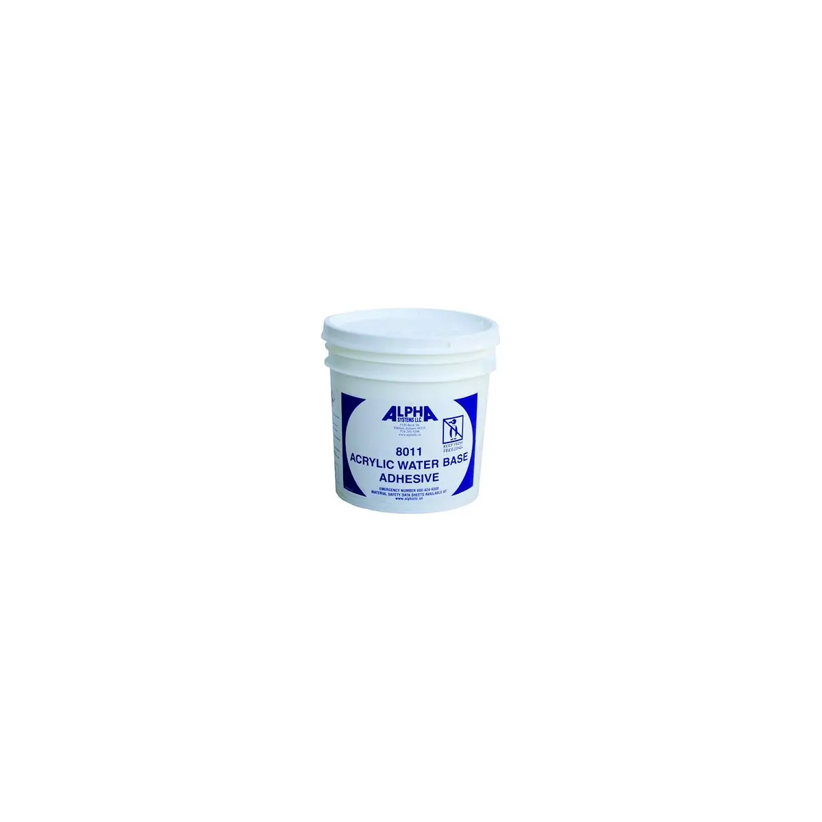 Lippert 2020002238 Alpha Systems Acrylic Water Based Bonding Adhesive, Gal., White 1