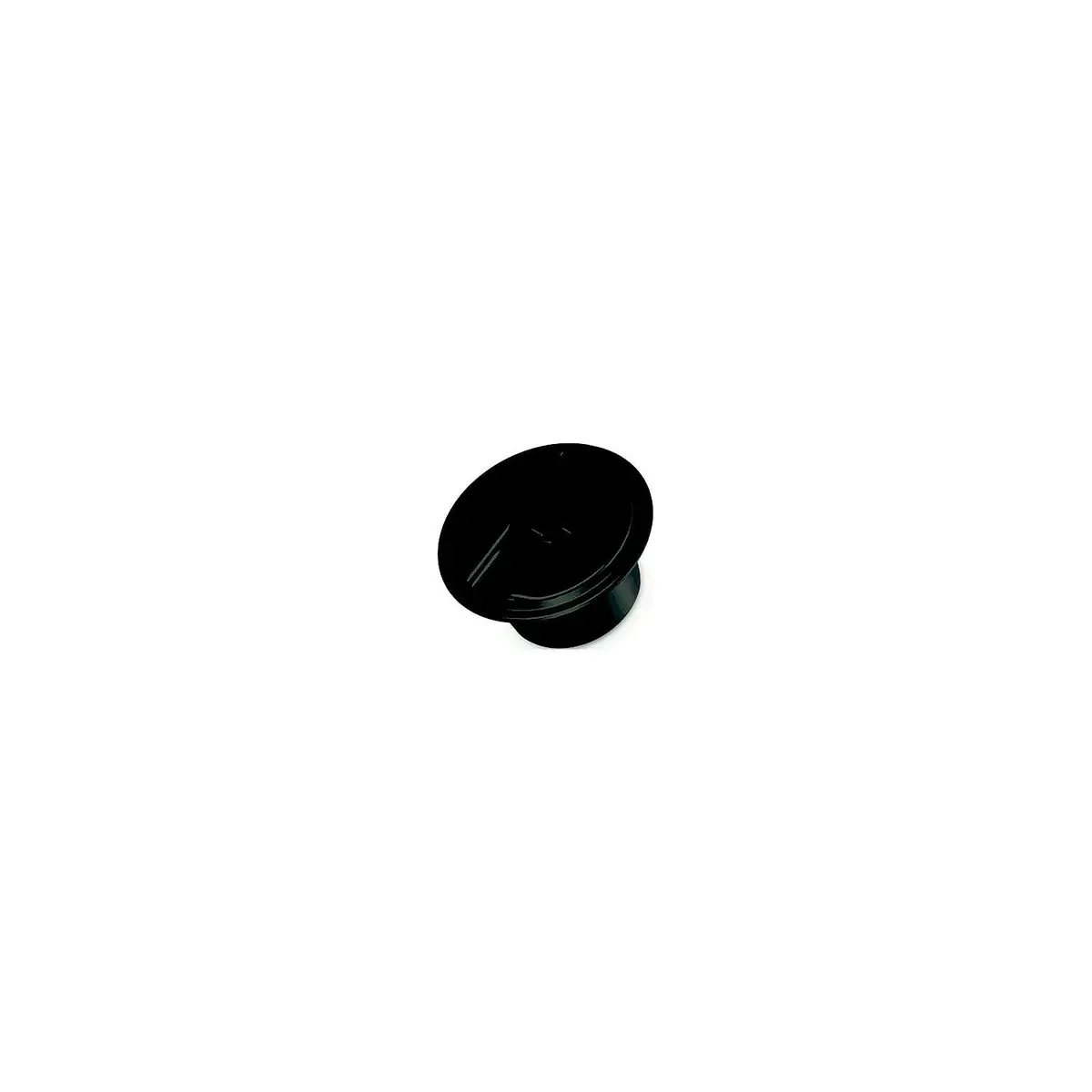 Rv Designer B105 Universal Round Electrical Cable Hatch, Black 1