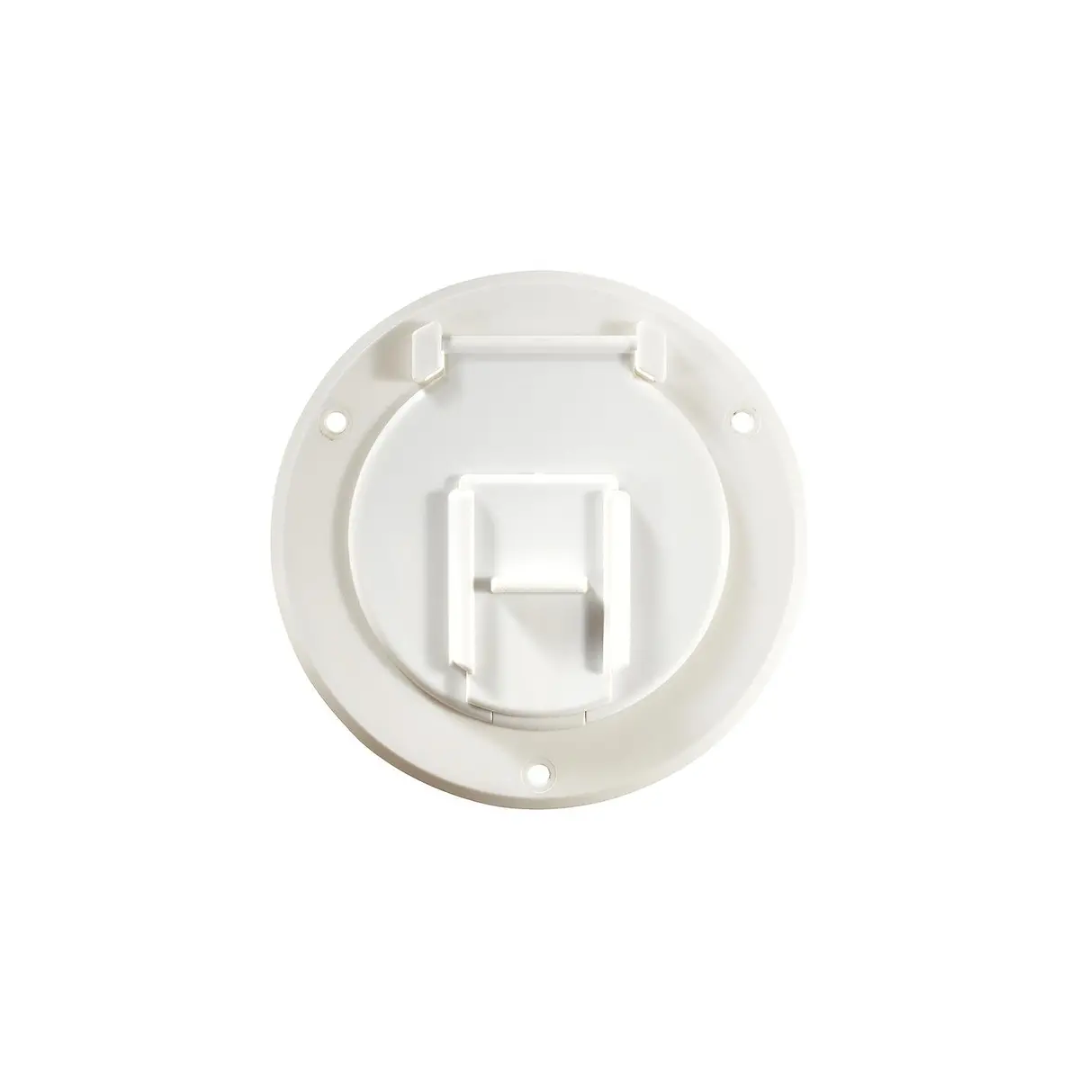 Rv Designer B120 Basic Round Cable Hatch, Polar White 1