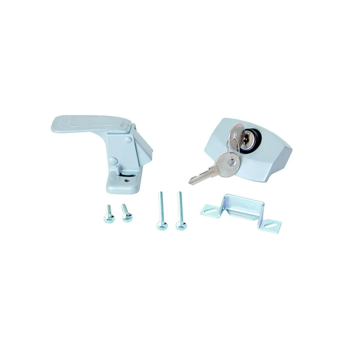 Rv Designer E311 White Locking Rv Camper Door Latch 1