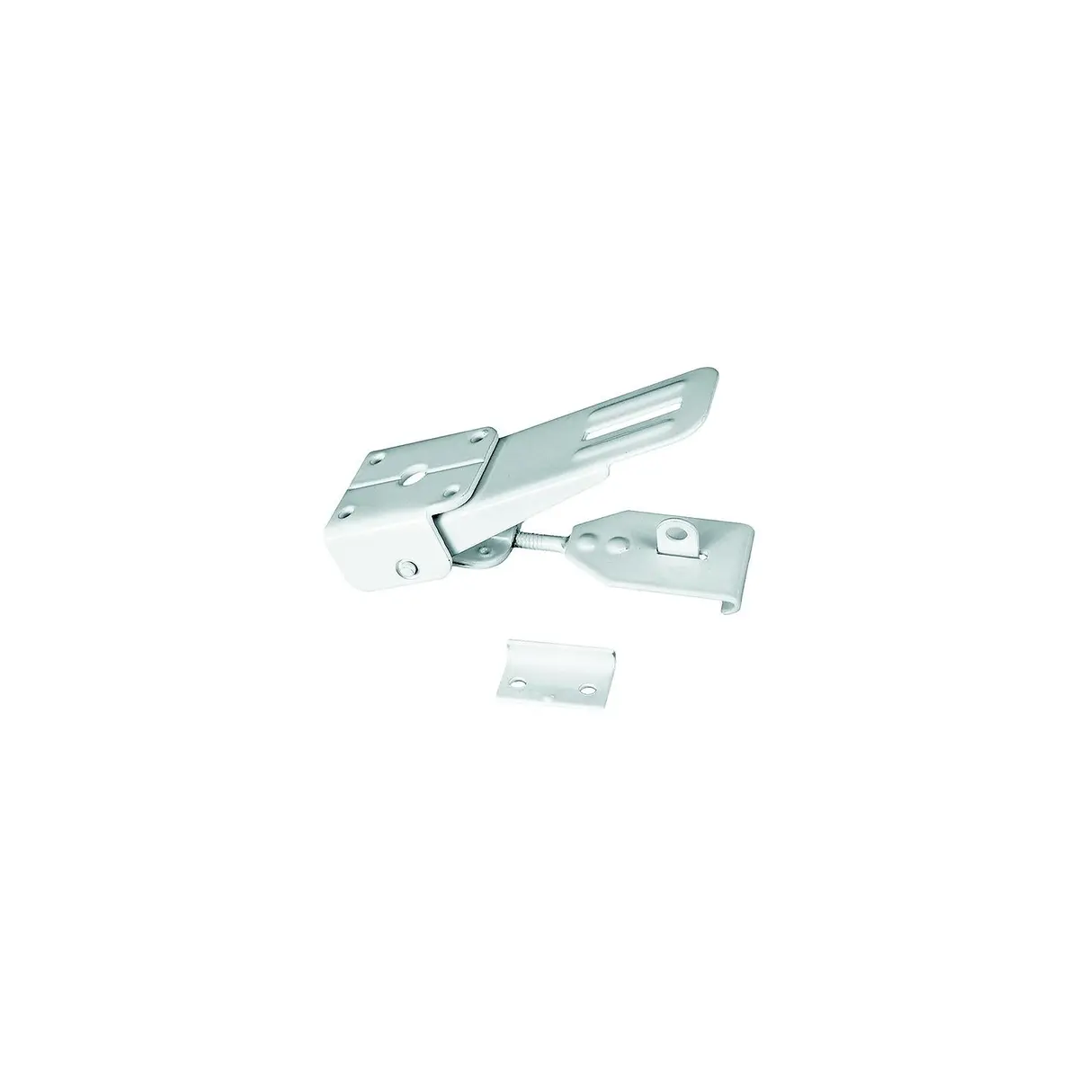 Rv Designer E316 Camper Door Latch Locking, White 1