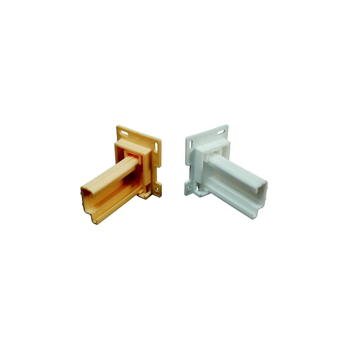 Rv Designer H307 Drawer Slide Sockets "?" Shape, 1 Pr./Pk 1