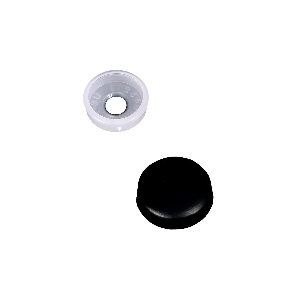 Rv Designer H603 Screw Covers, Black, 14/Pk 1