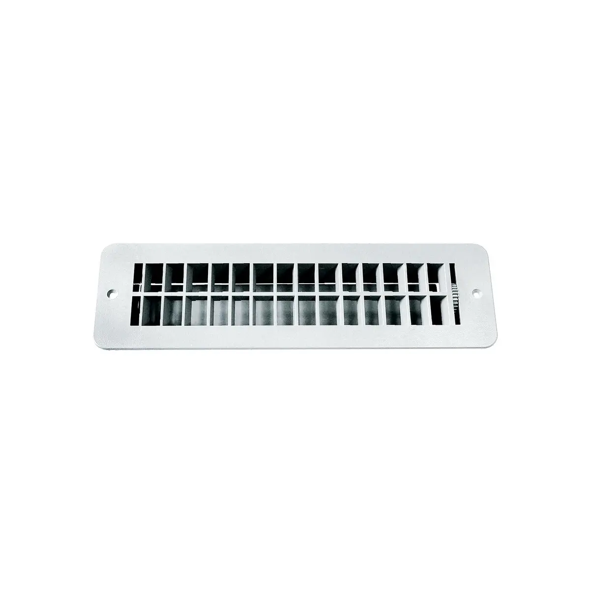 Rv Designer H850 Plastic Floor Register, Dampered, White 1