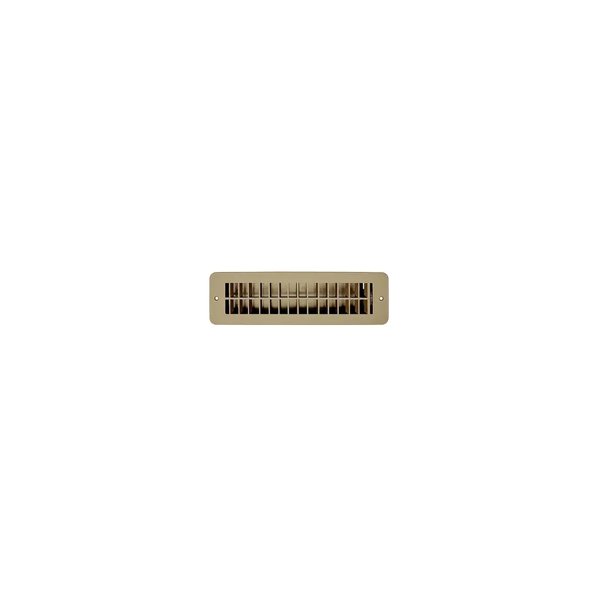 Rv Designer H861 Plastic Floor Register, Dampered, Tan 1