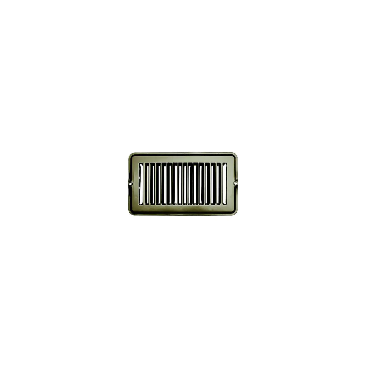 Rv Designer H872 Metal Floor Register, Undampered, Tan 1
