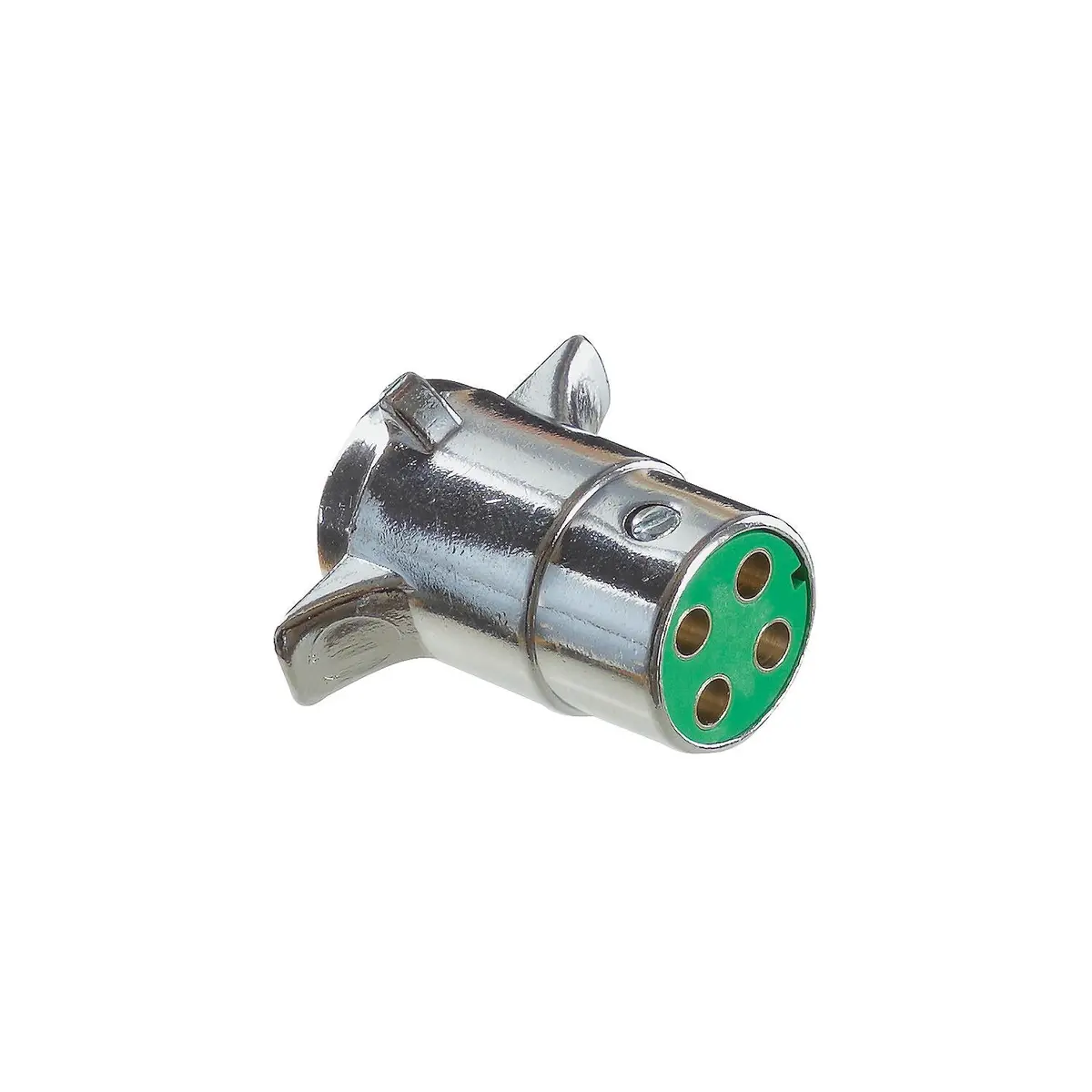Rv Designer P409 Pollak 4-Way Plug, Chrome Plated 1