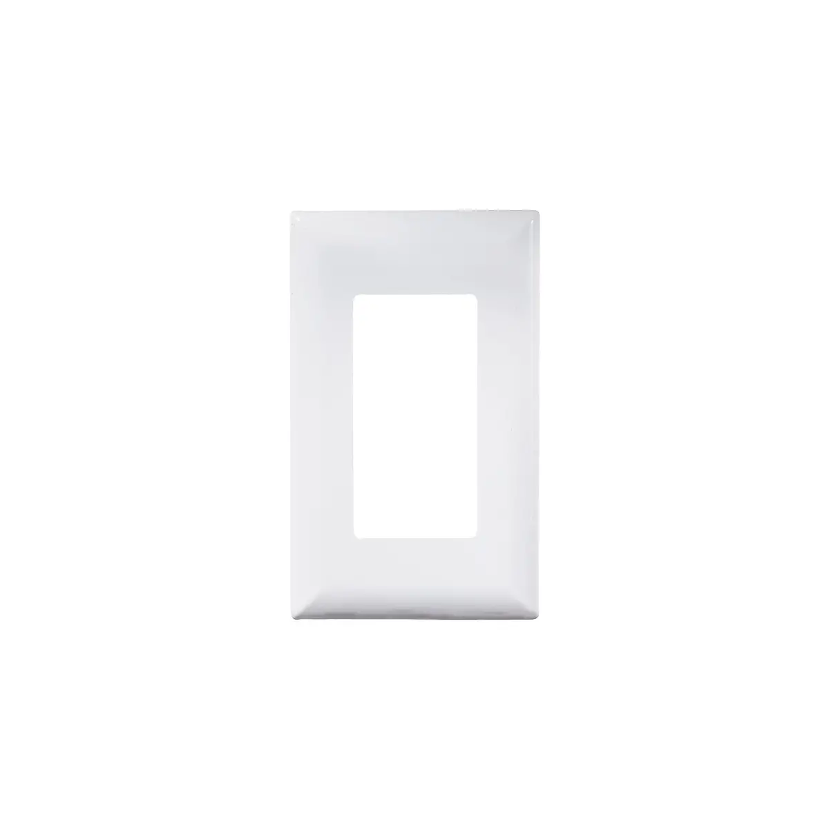 Rv Designer S849 Contemporary Cover Plate Only, White 1