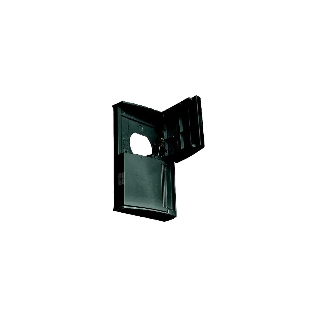 Rv Designer S904 Black Weatherproof Rv Ac Receptacle Snap Plate Cover 1