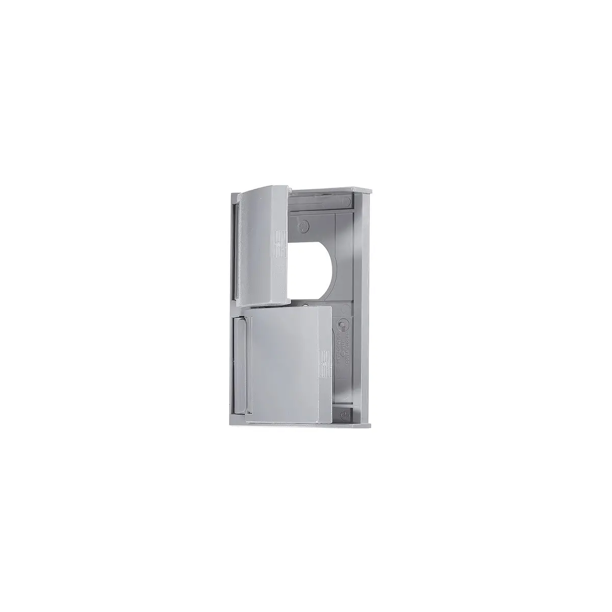 Rv Designer S911 Weatherproof Snap Cover Plate, Gray 1