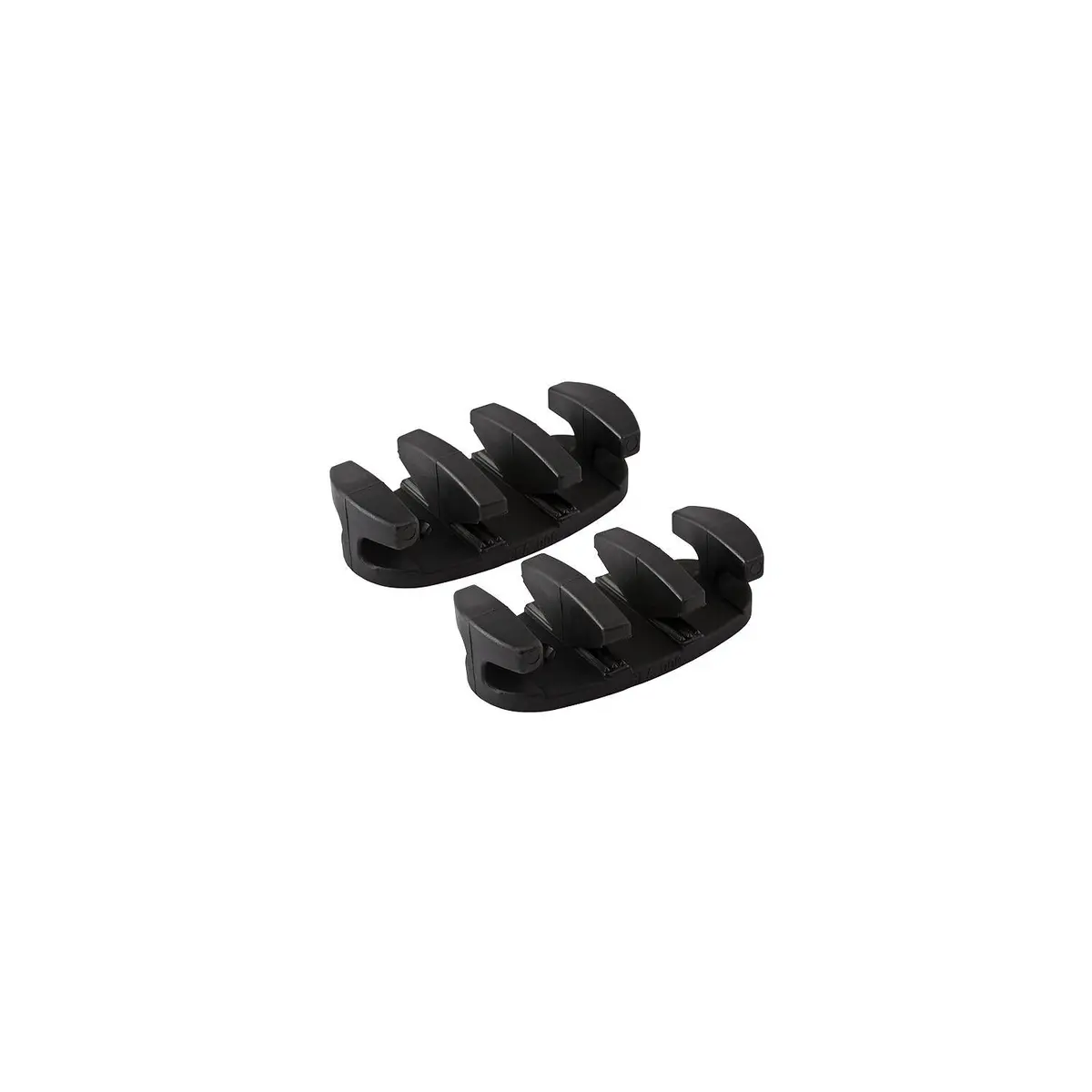 Sea Dog 043540-1 Sea-Dog Nylon Zig Zag Cleat 2/Cd 1