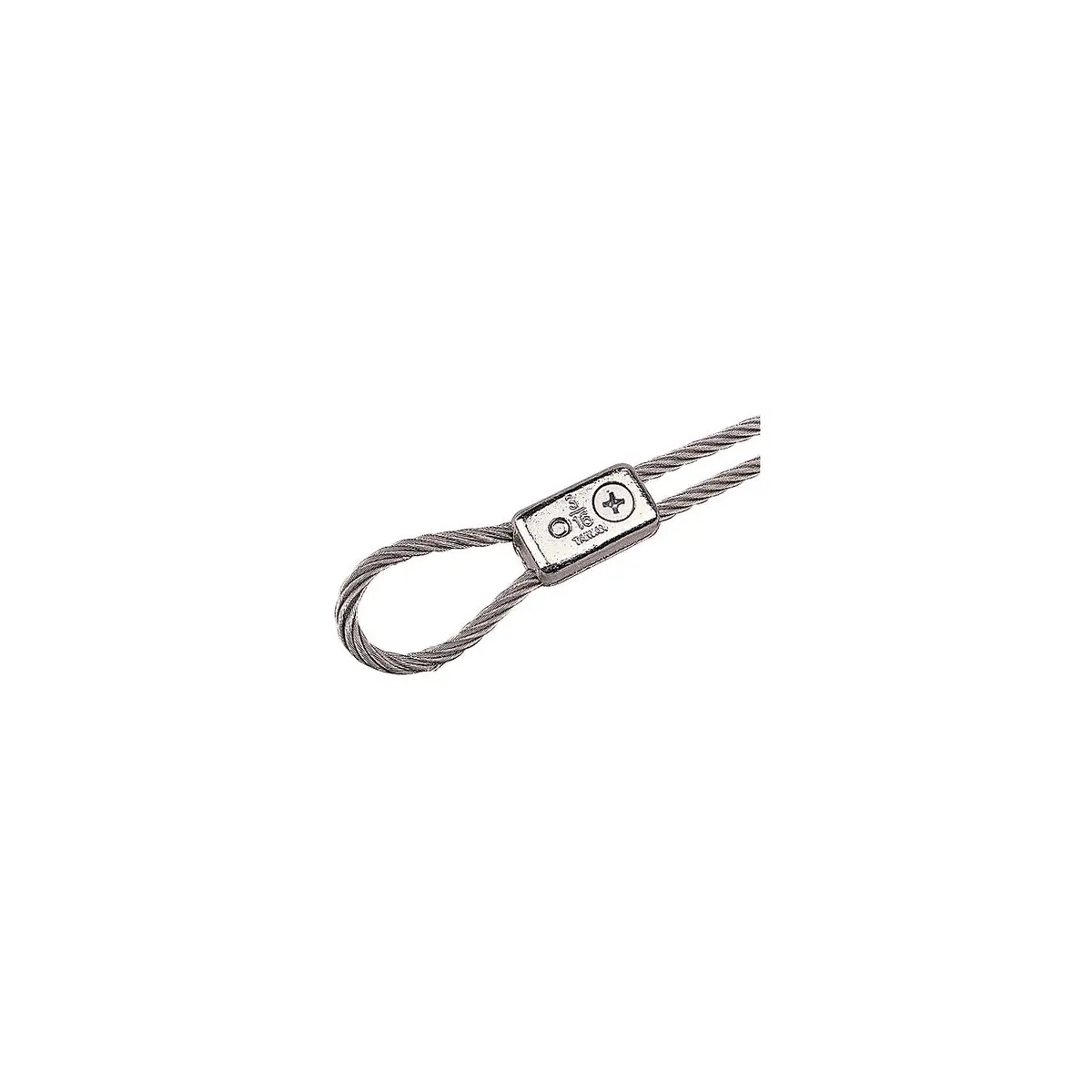 Sea Dog 91852 Chrome Plated Zinc Cable Clamp, Bulk 1