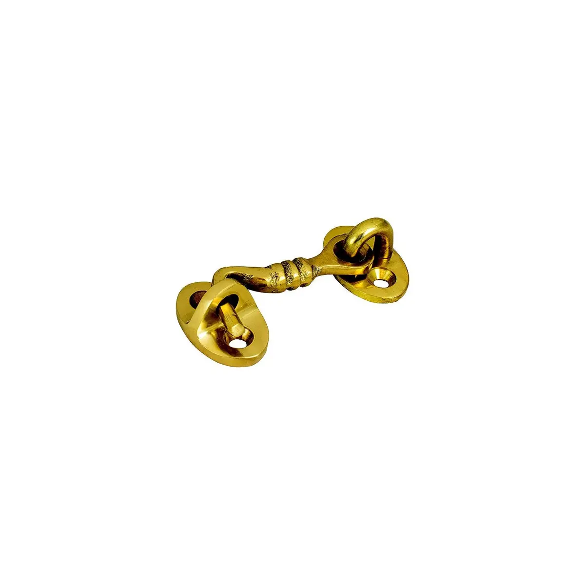 Sea Dog 222066-1 Sea-Dog Decorative Door Hook, Brass, 3-1/2" 1