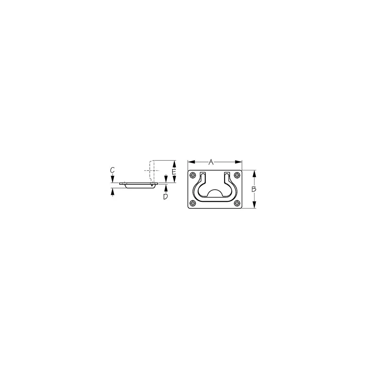 Sea Dog 222420-1 Seadog Hatch Pull 1