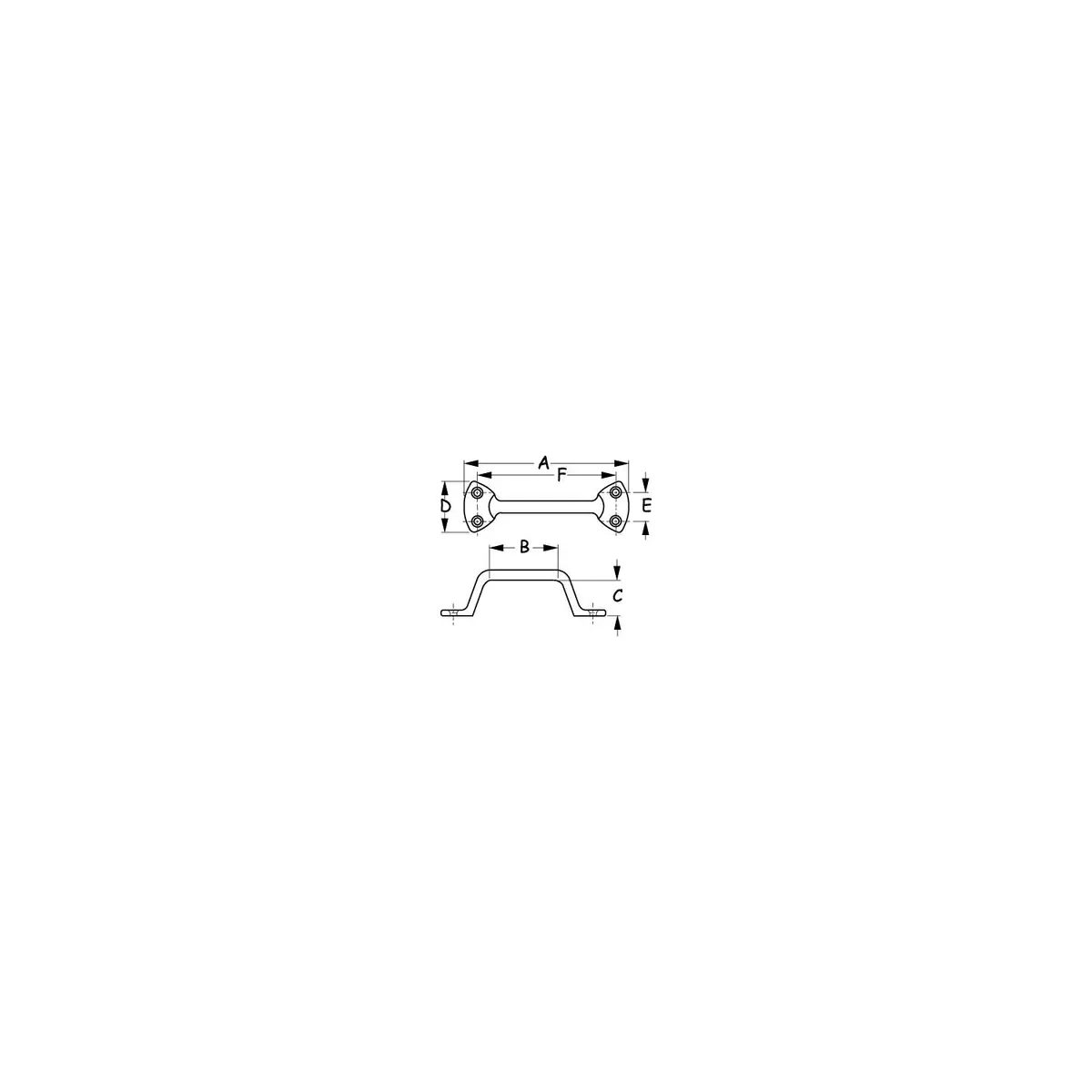 Sea Dog 224260-1 Lift Handle 1