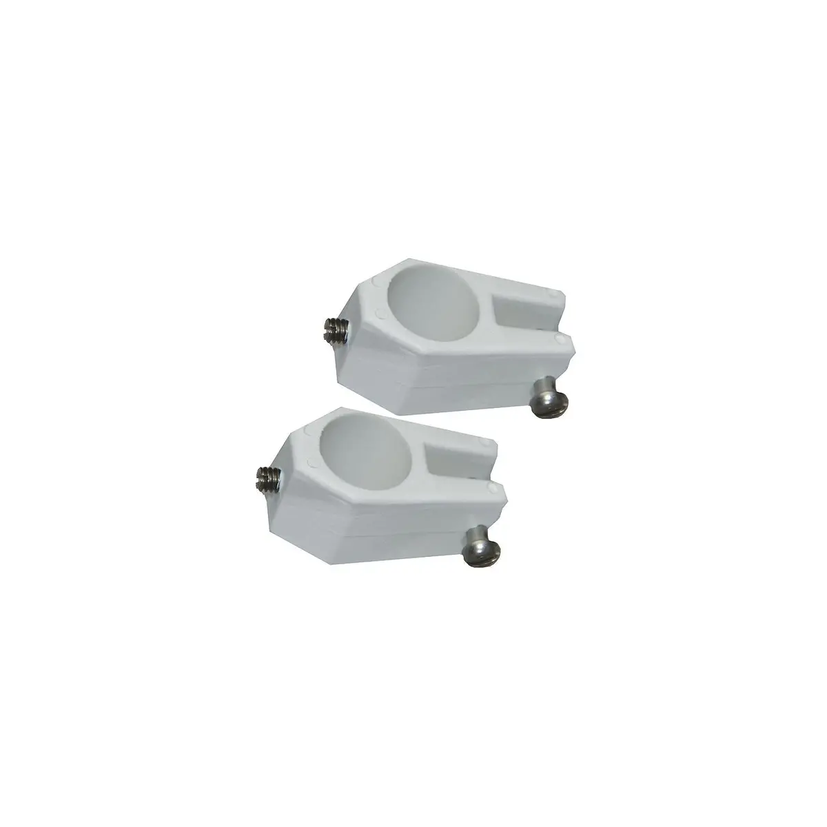 Sea Dog 273161-1 Sea-Dog Jaw Slide, 7/8" White, Pair 1