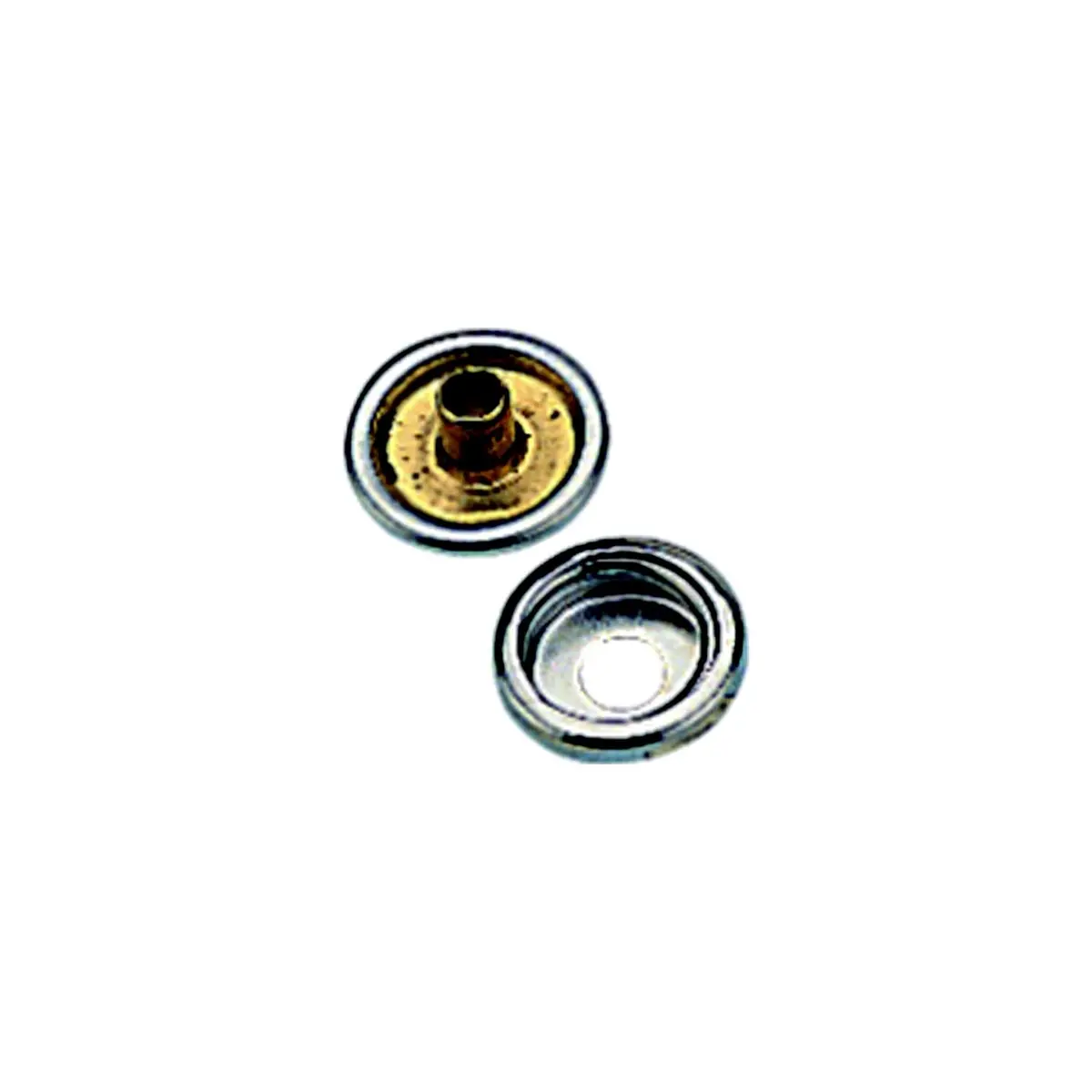 Sea Dog 299108-1 Sea-Dog Snap Cap & Socket, Nickel Plated Brass, 6 Sets 1