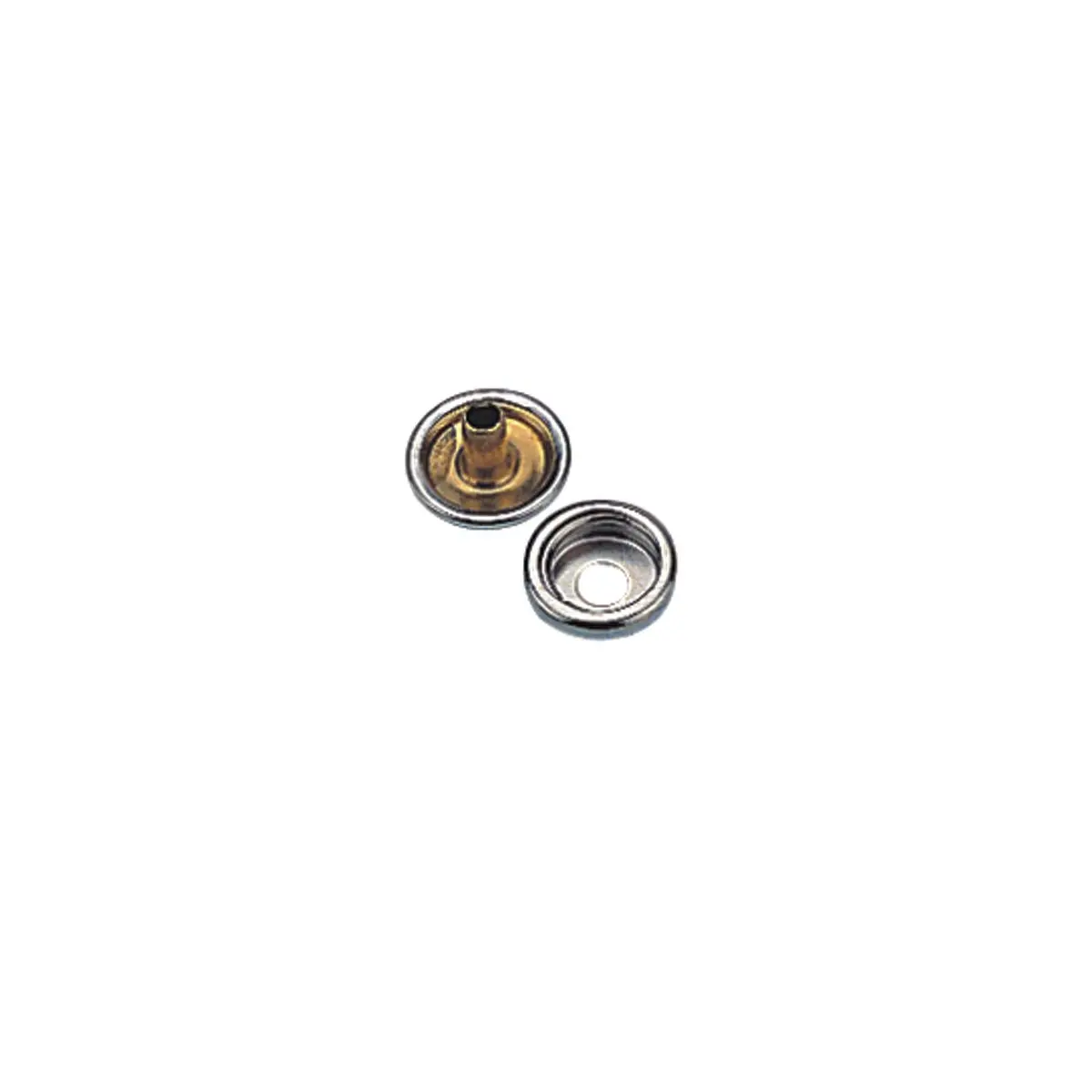Sea Dog 299109-1 Sea-Dog Snap Cap & Socket, Nickel Plated Brass, 6 Sets 1
