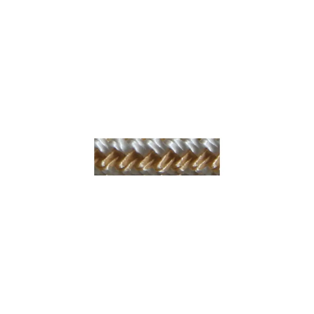 Sea Dog 302110025G/W-1 Premium Double Braided Nylon Dock Line, 3/8" X 25', Gold/White 1