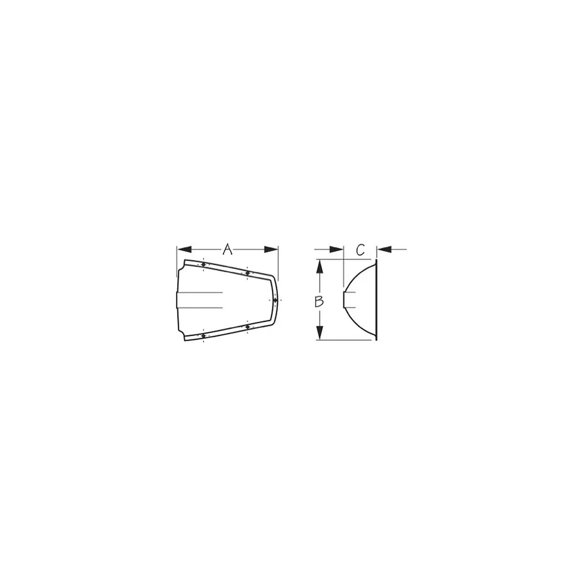Sea Dog 331340-1 Seadog Clam Shell Vent | Stamped 304 Stainless | #6 Fastener 1