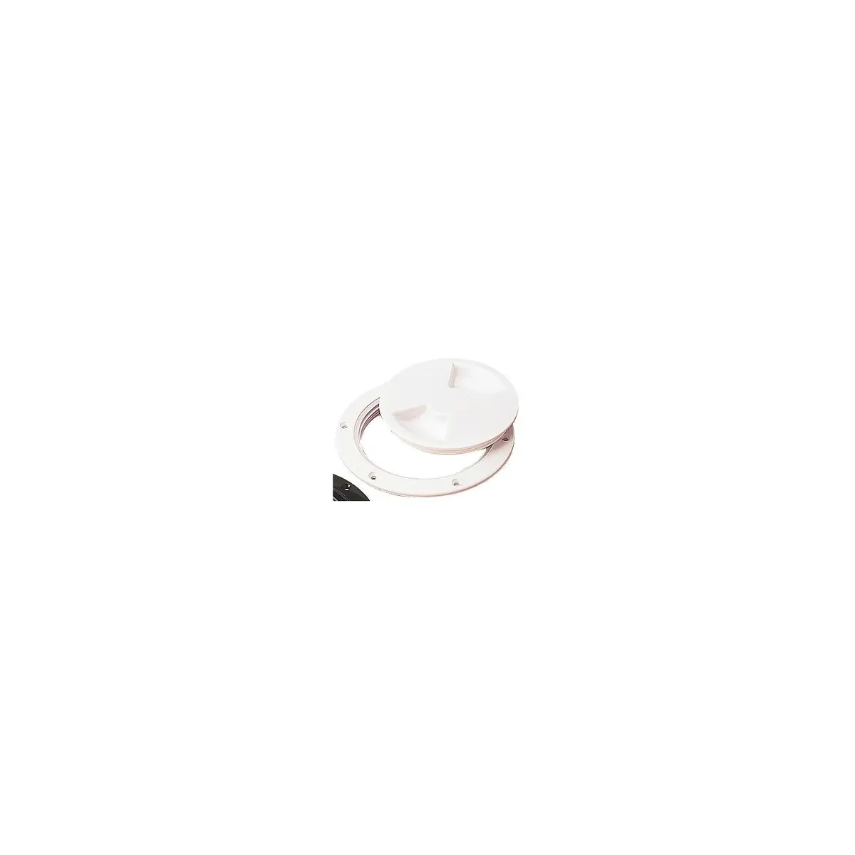 Sea Dog 337160-1 Sea-Dog Screw Out Deck Plate, 6" White 1
