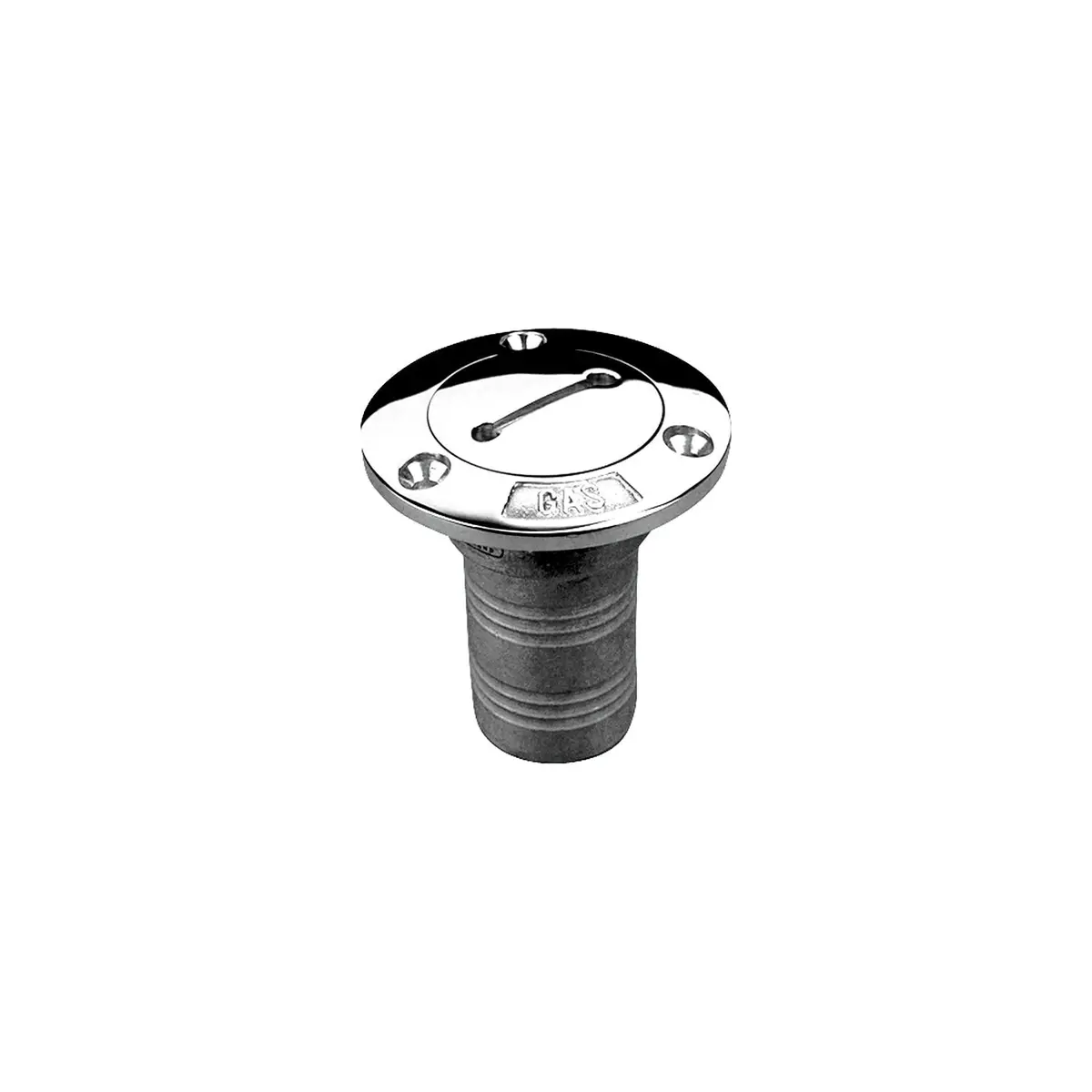 Sea Dog 351331 Seadog Diesel Deck Fill, A: 2" Hose, B:3-1/4", C:3-7/16", #10 Fh, Diesel 1