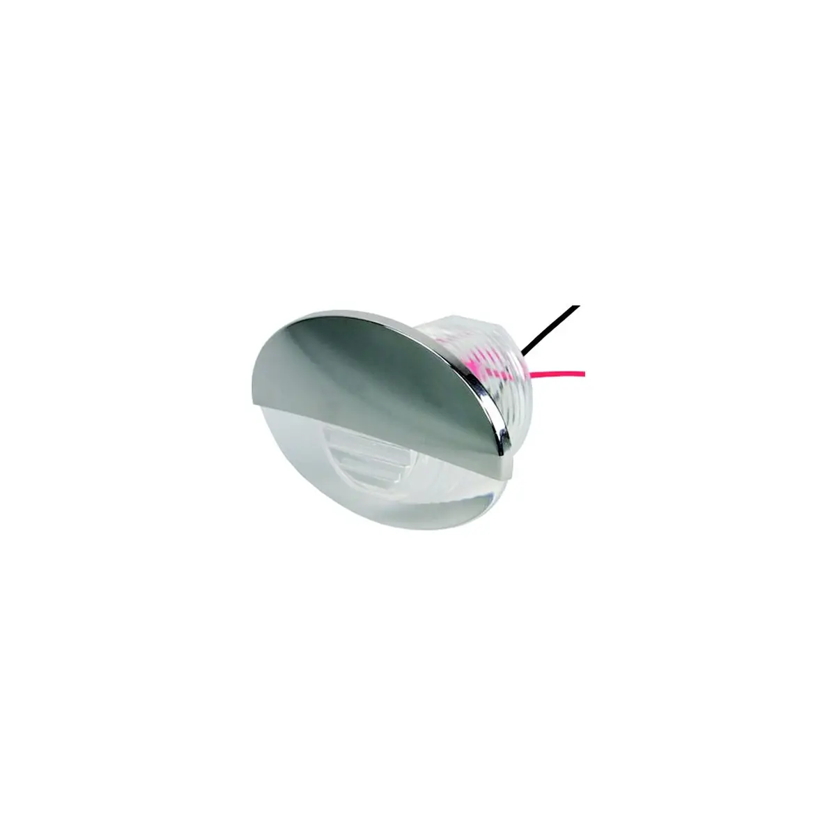 Sea Dog 401275-1 Seadog Led Flush Mount Oval Courtesy Light W/ Stainless Cover, White Finish 1