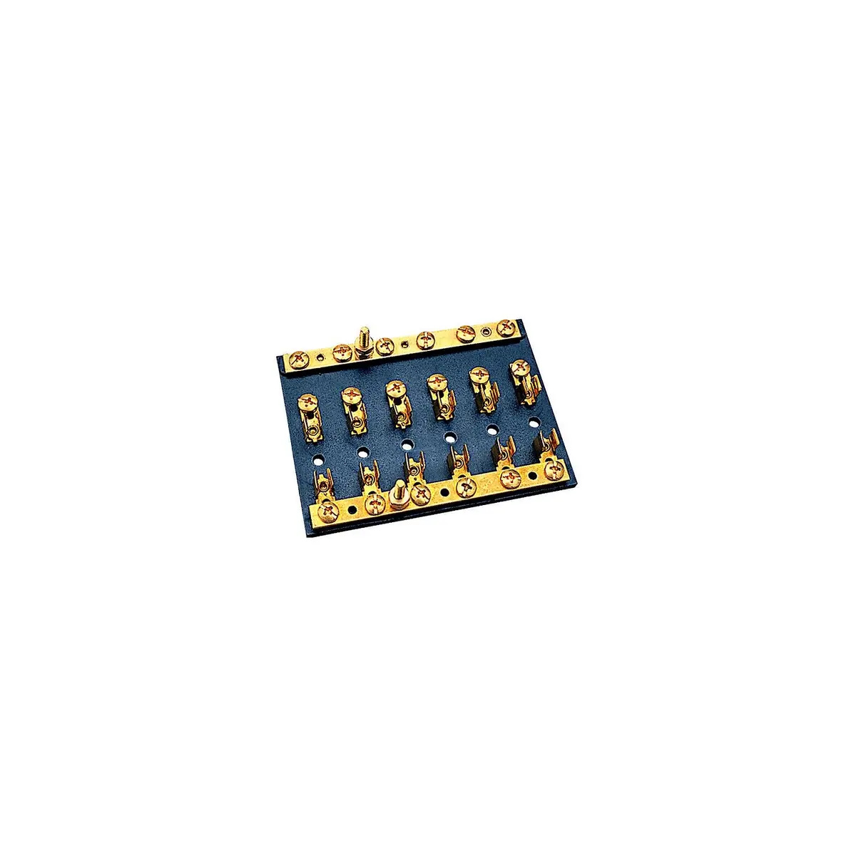 Sea Dog 420546-1 Bakelite Fuse/Terminal Block 6 Gang 1