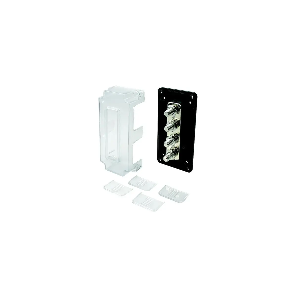Sea Dog 426691-3 Seadog Buss Bar W/ Cover, 4 Terminals 1