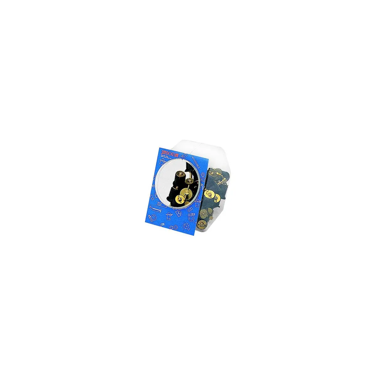 Sea Dog 520080-5 Seadog Brass Tee Handle Drain Plug, 1", 30 Pc Display 1
