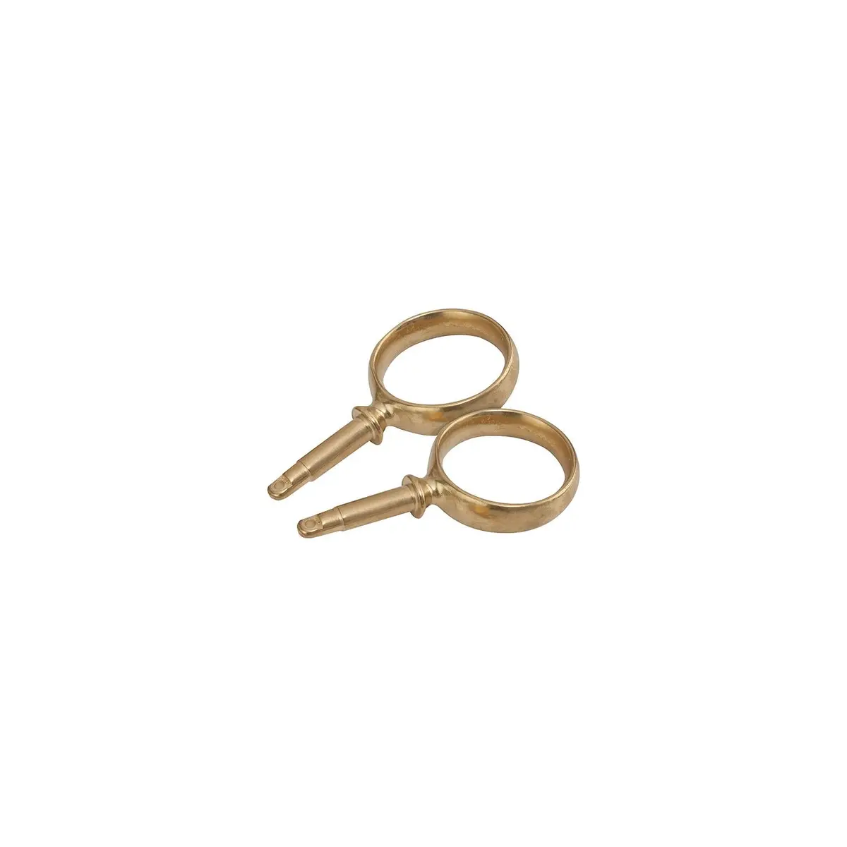 Sea Dog 580590-1 Seadog Brass Round Horn Oarlocks,A: 1/2" B: 2-1/8" 1