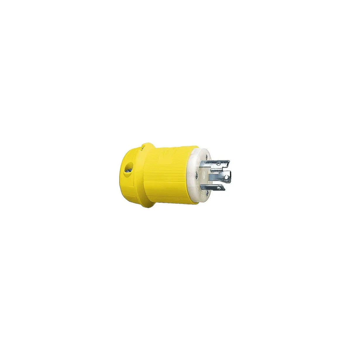 Hubbell Hbl26cm11 Yellow 30A 125V Twist Lock Insulgrip Plug 1