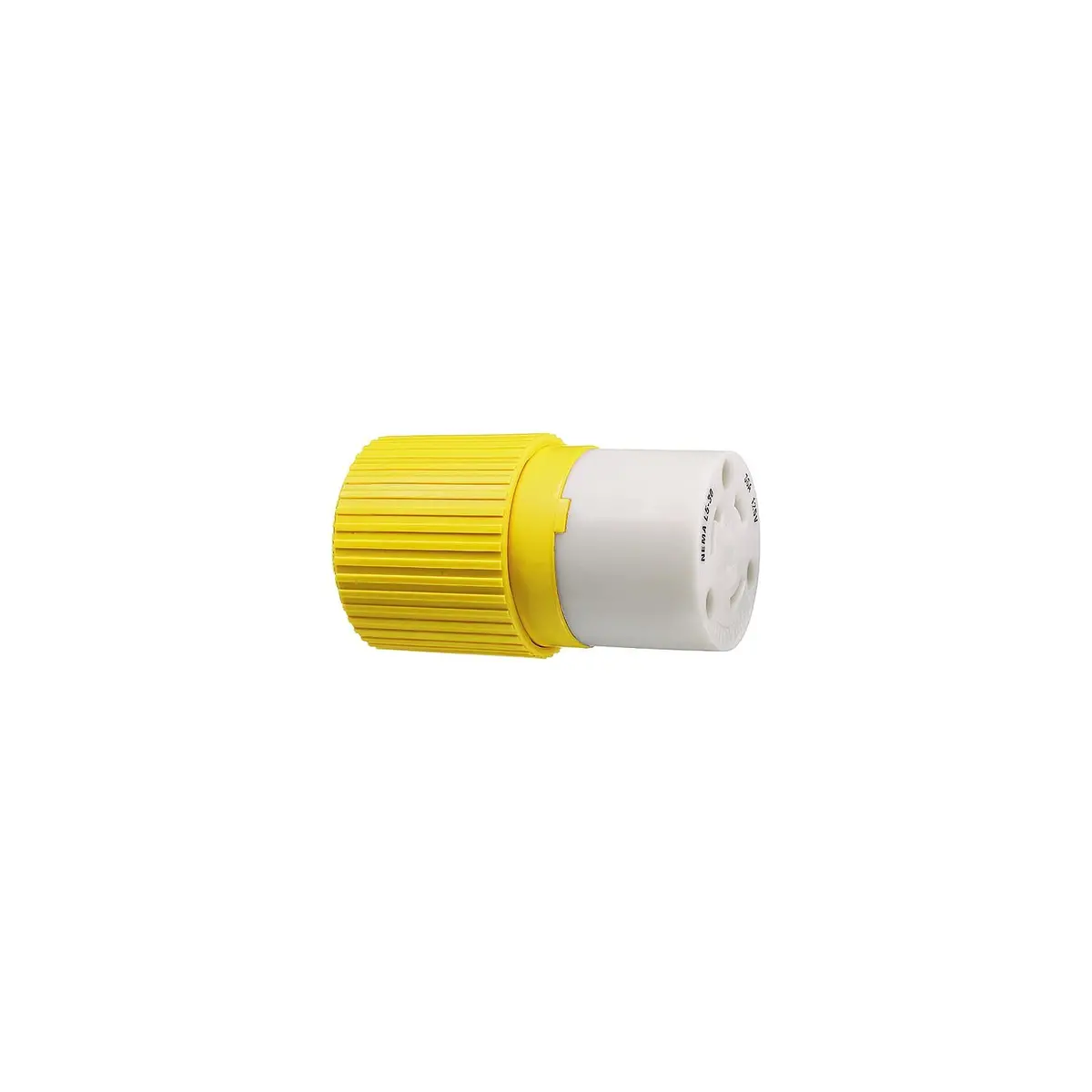 Hubbell Hbl305crc Yellow 30A 125V Connector Body 1