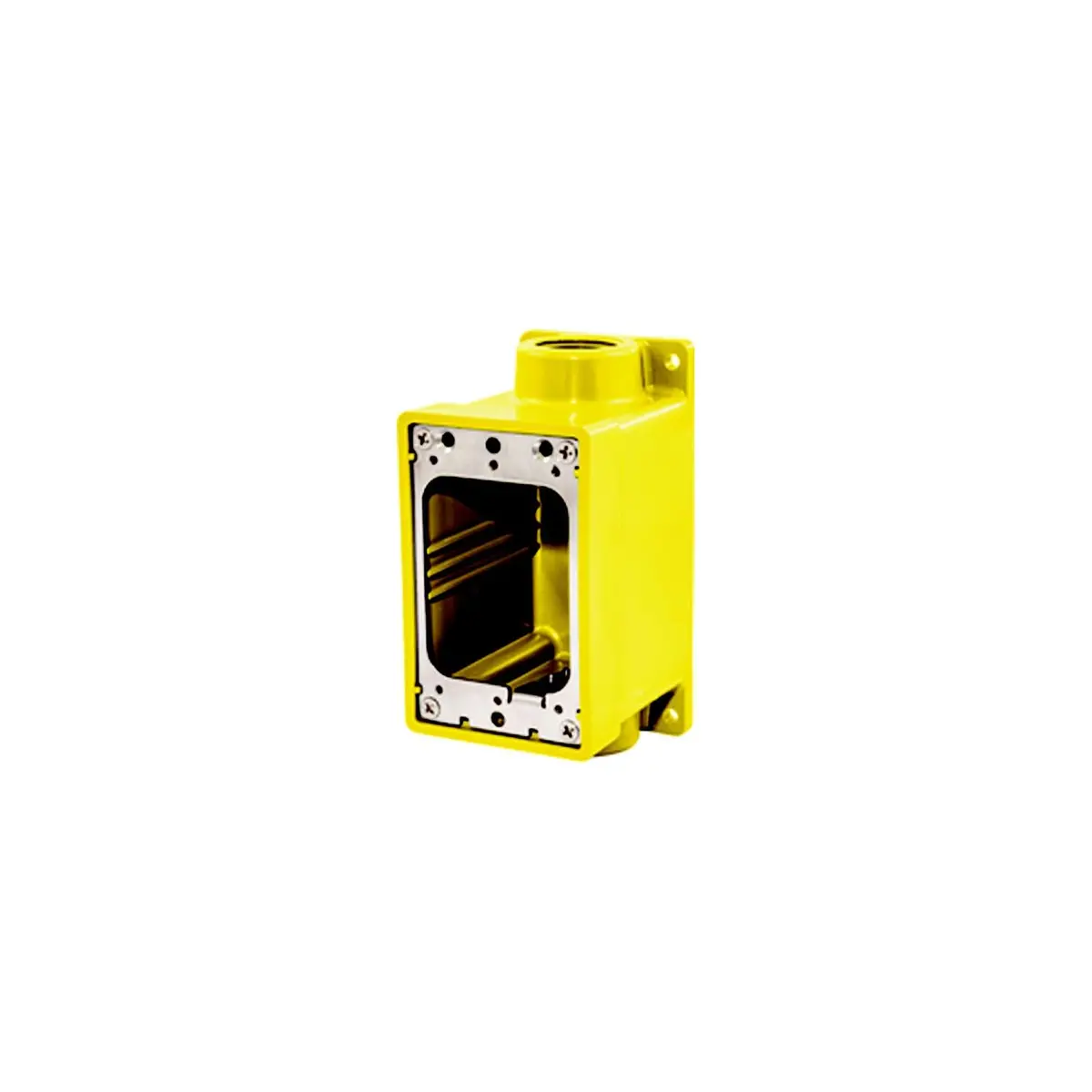 Hubbell Hbl60cm83a Thermoplastic Fd Box, Yellow 1