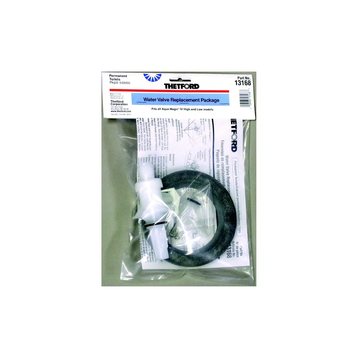 Thetford 13168 Ball Valve Kit For Aqua Magic Iv 1