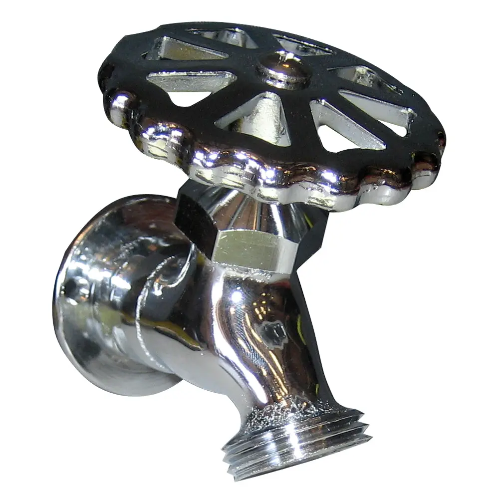 Whitecap P-2452C C.P. Brass Sillcock 1-5/8" Base 3-3/16 Depth 1