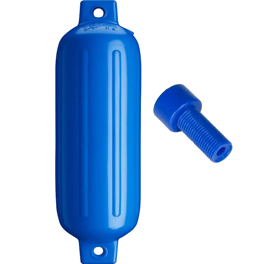 Polyform G-4 Blue W/Air Adapter G-4 Twin Eye Fender 6.5" X 22" 1