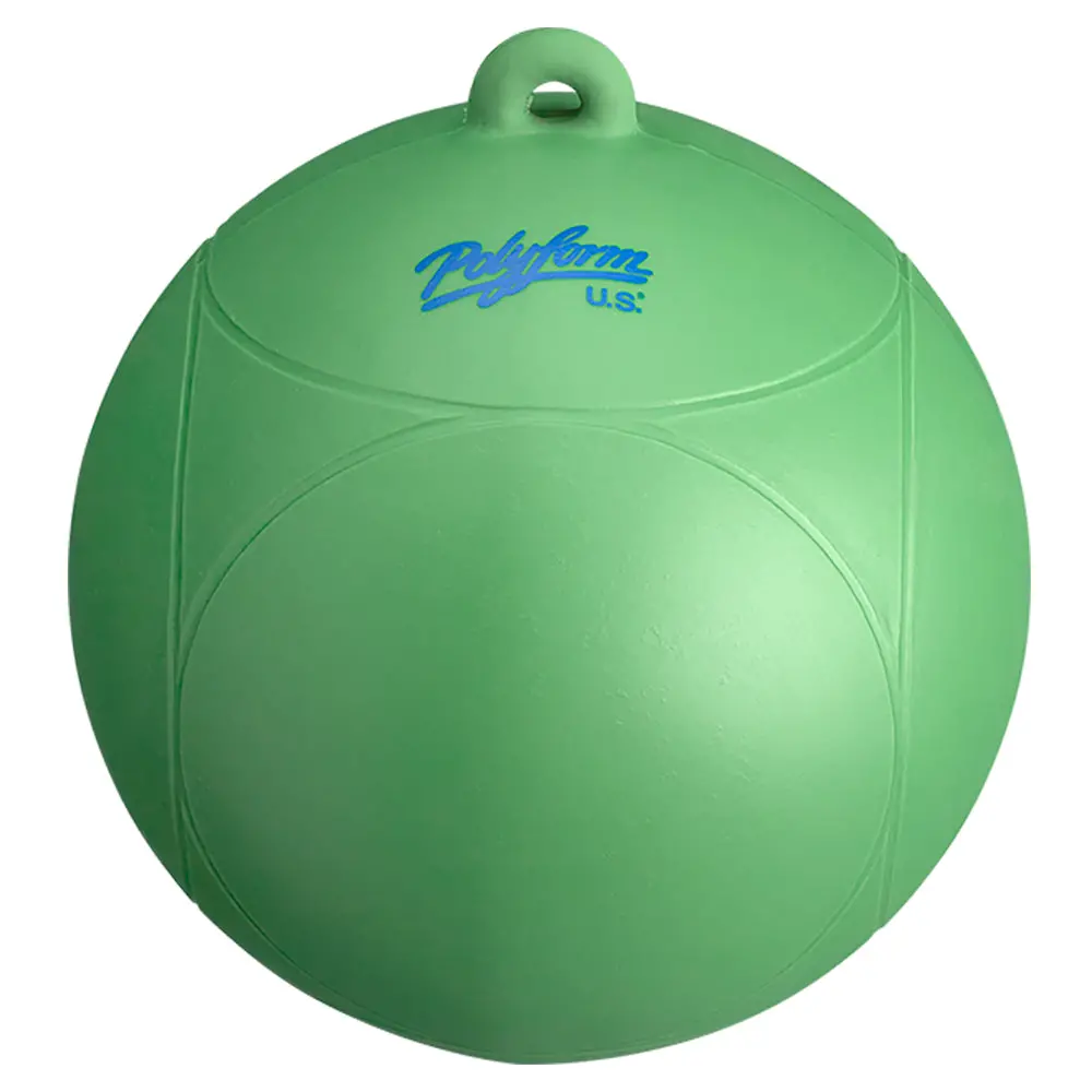 Polyform Ws-1 Green 8" Dia. Ski Buoy 2
