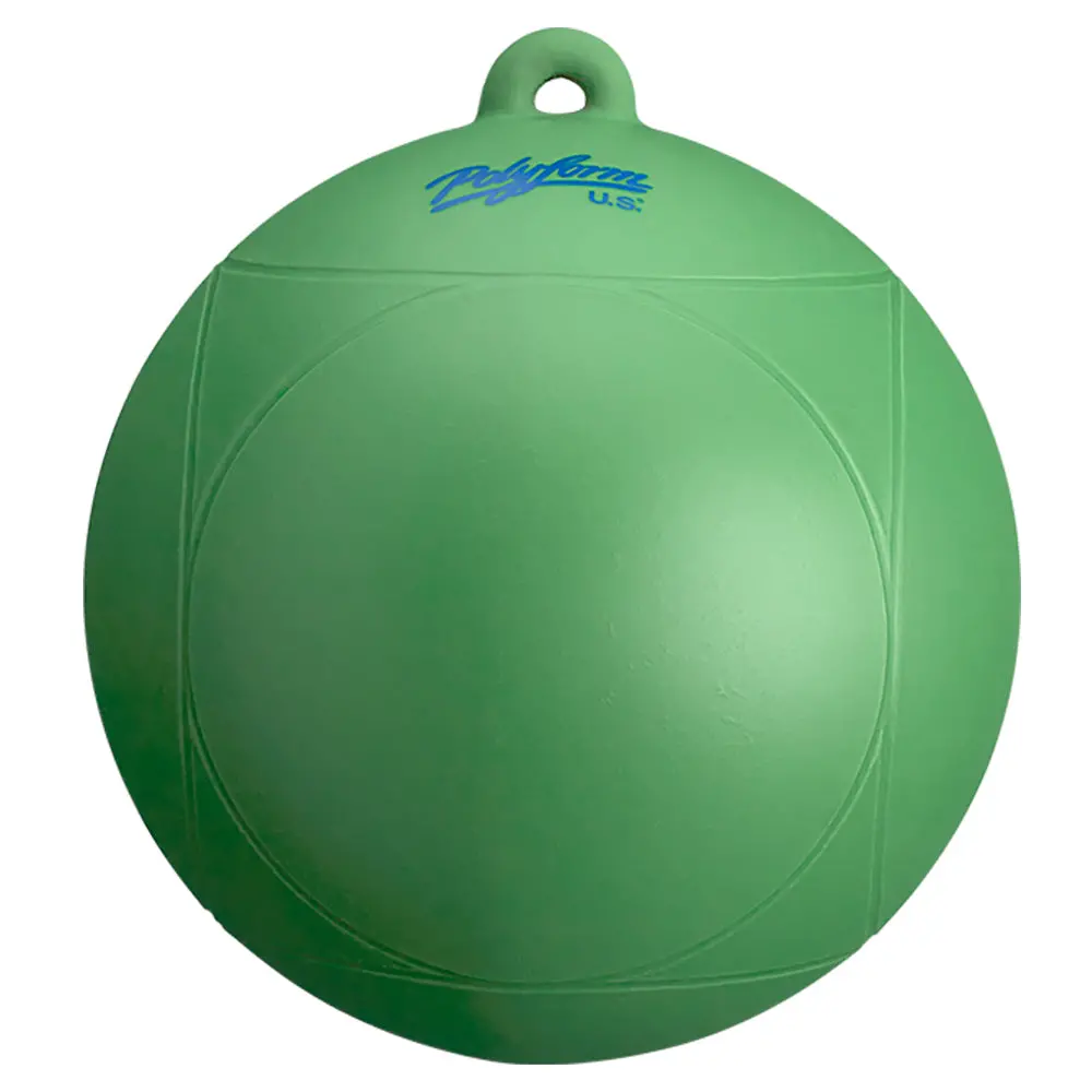 Polyform Ws-1 Green 8" Dia. Ski Buoy 1
