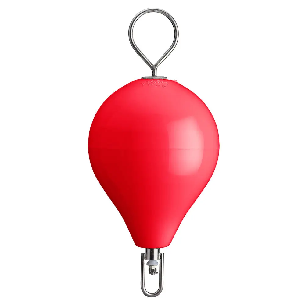 Polyform Cm-2-Ss Red/Ss 13.5" Cm Mooring Buoy W/Ss Iron Red 1