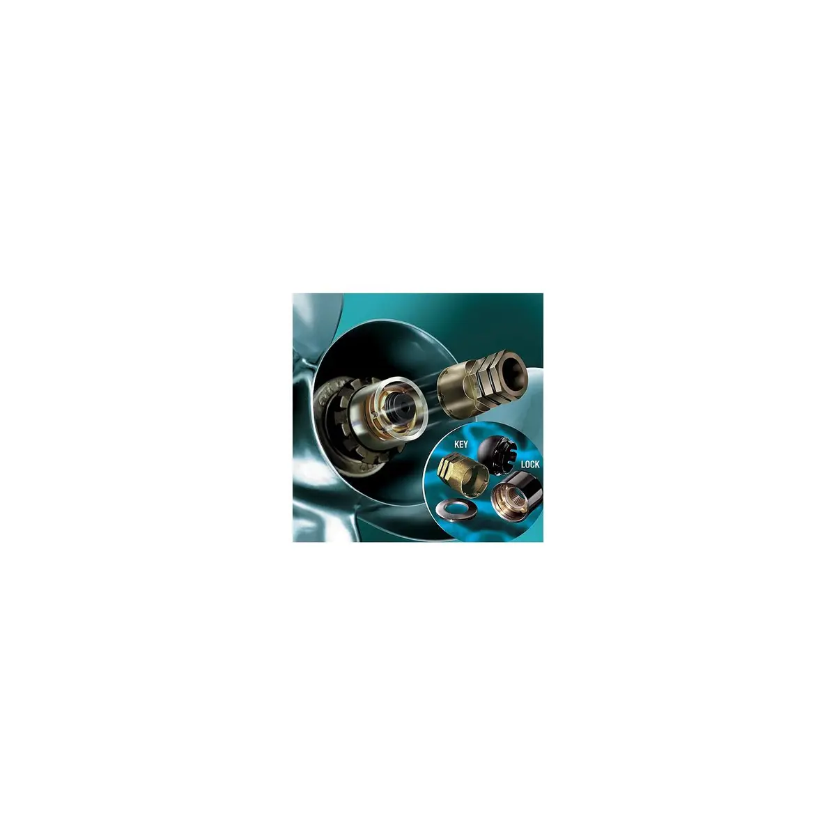 Mcgard Locks 74040 Propeller Lock, M18 X 1.5 1