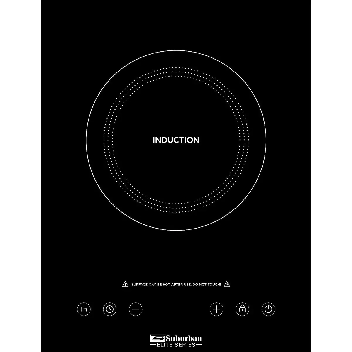 Suburban Mfg 3308A Suburban Elite Series Induction Cooktop, Single Element 1