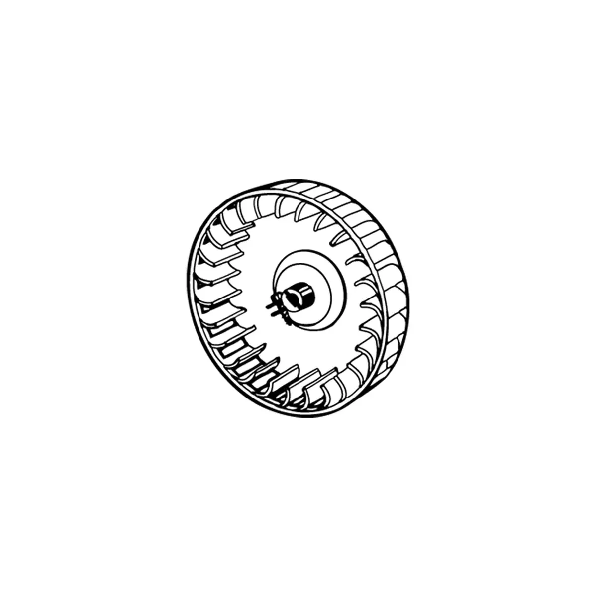 Suburban Mfg 350184 Suburban Furnace Part, Combustion Air Wheel 1