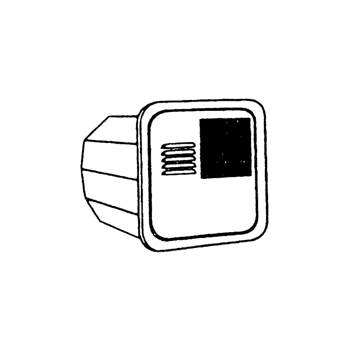 Suburban Mfg 6259Acw Suburban Water Heater Flush Door, Colonial White 1
