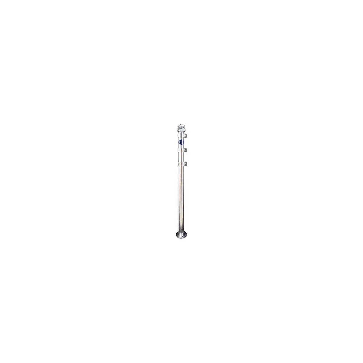 Rieco-Titan 44411 Mechanical Jack Post W/C-Ring Clamps, White, 1Ea. 1