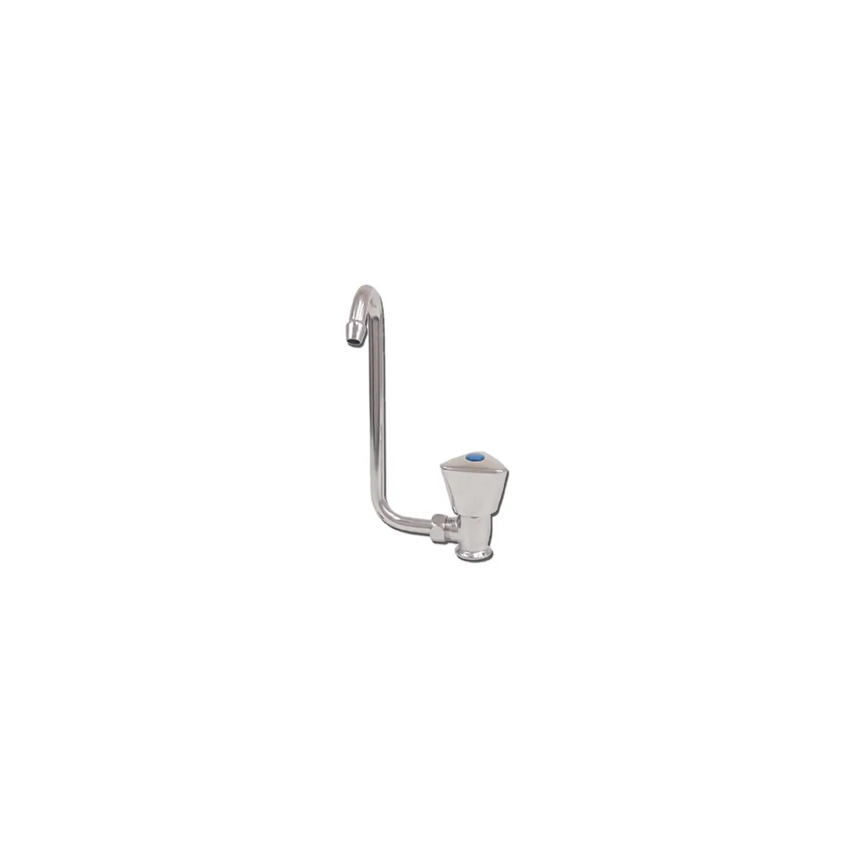 Scandvik 10089 Chrome Plated Brass Cold Water Folding Faucet 1