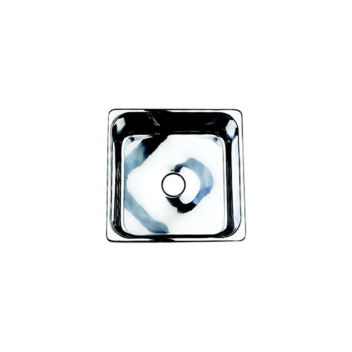 Scandvik 10216 Rectangular Stainless Steel Mirror Finish Sink 1