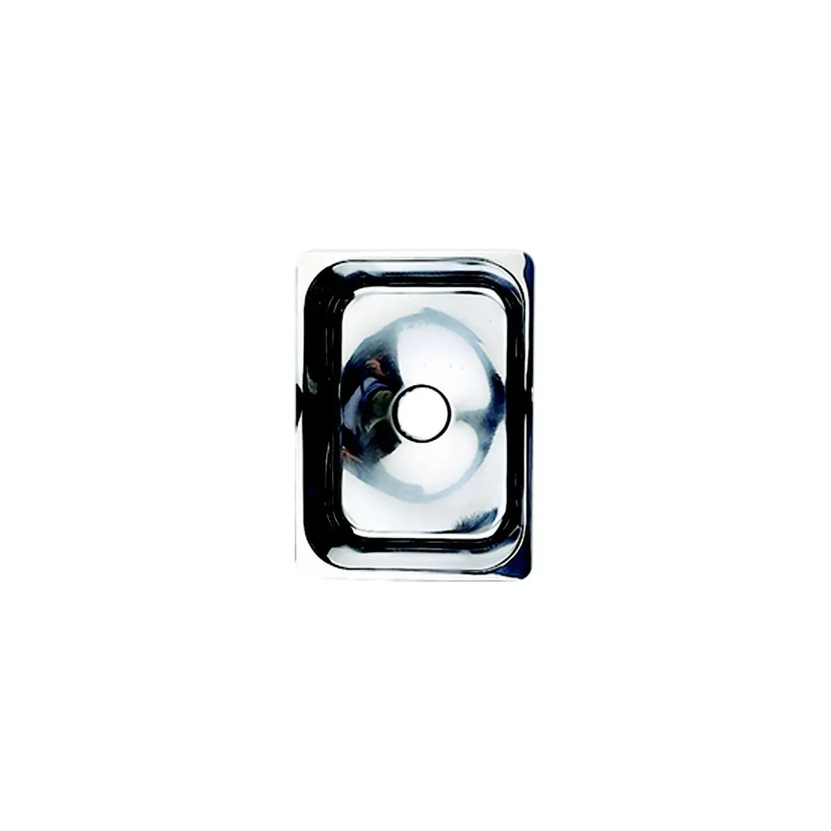 Scandvik 10218 Rectangular Stainless Steel Mirror Finish Sink 1