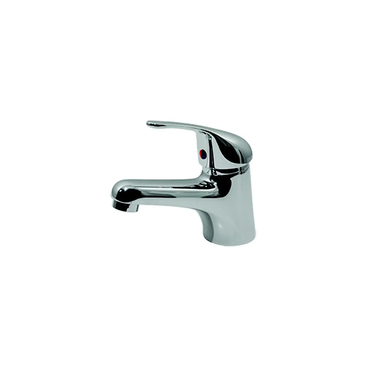 Scandvik 10485P Chrome Plated Brass Basin / Head Mixer Faucet 1