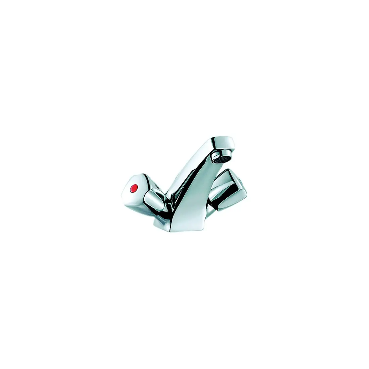 Scandvik 70001 Chrome Plated Brass Classic Basin Mixer Faucet 1